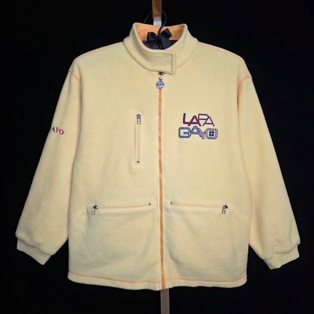 Vintage Lapagayo Holland Fleece Jacket Unisex Yellow S
